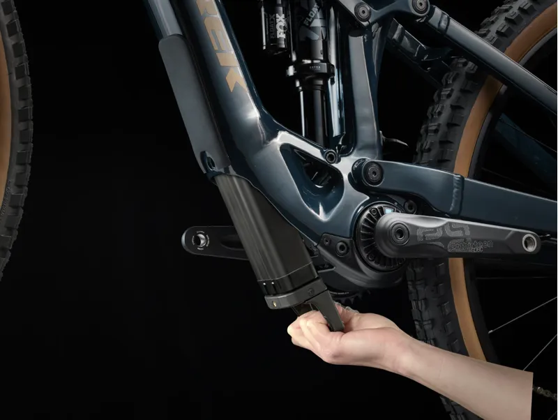 Trek Fuel EXe 8 XT Full Suspension Electric Mountain Bike 2025 in Nautical Navy-3